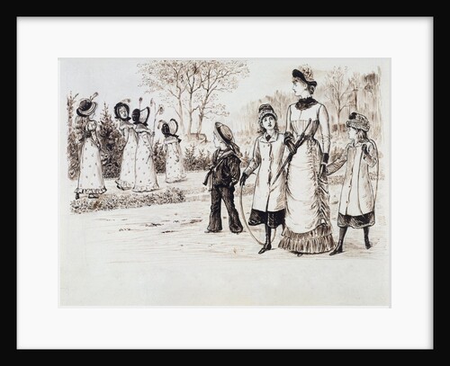 The Height of Aesthetic Exclusiveness by George du Maurier