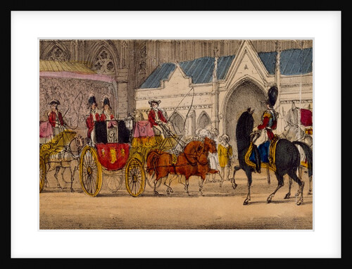 The Queen's Coronation Procession. London, England, 1838 by Joseph Robins