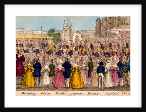The Queen's Coronation Procession. London, England, 1838 by Joseph Robins