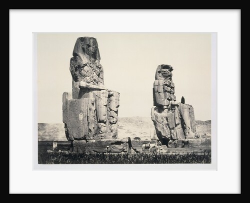 The Statues of The Plain by Francis Frith & Co.