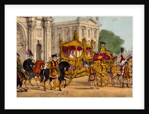 The Queen's Coronation Procession. London, England, 1838 by Joseph Robins