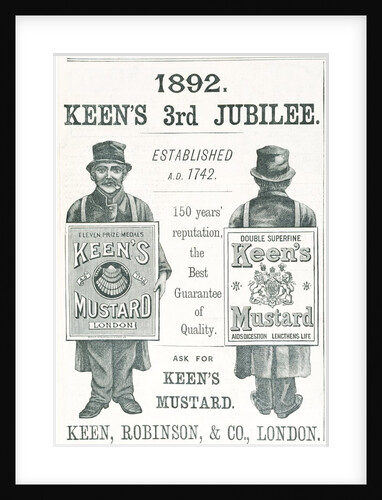 Advertisement for Keens Mustard by Anonymous