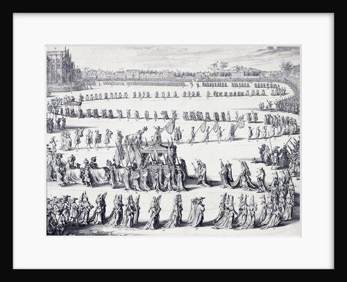 The Funeral Procession of Mary II by Lorenz Scherm