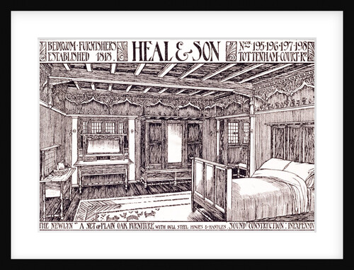 The Newlyn Set of Bedroom Furniture by Gleeson White