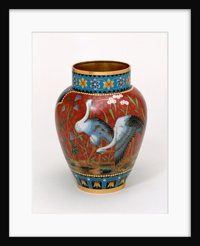 Vase by Elkington and Co.
