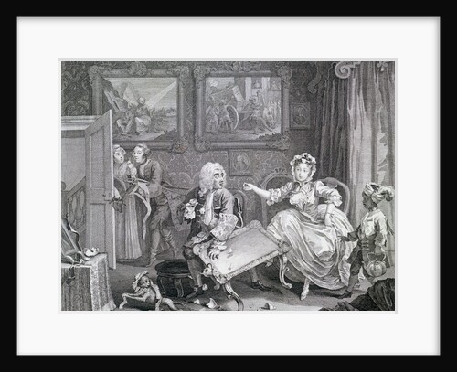 A Harlot's Progress, one of a series by William Hogarth