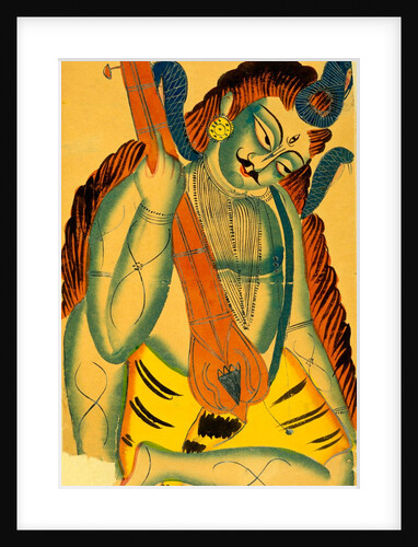 Shiva as a musician by Unknown