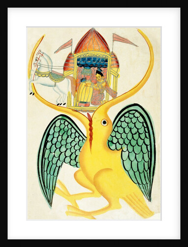 Ravana and Sita in the Beak of Jatay. Calcutta, India, late 19th century by Unknown