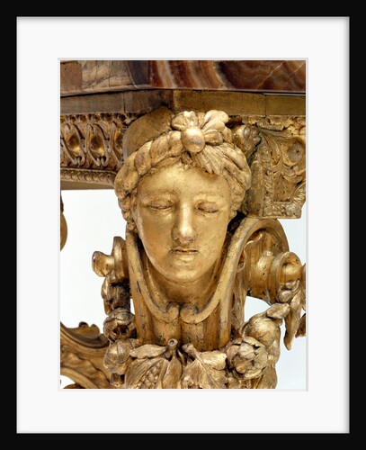 Table, detail of a side by Matthias Lock