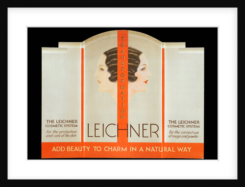 Advertisement for Leichner Cosmetic System. 1935 by Anonymous