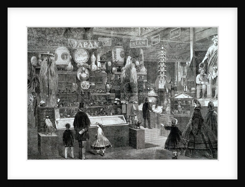 Japanese Court at the International Exhibition of 1862 by Anonymous