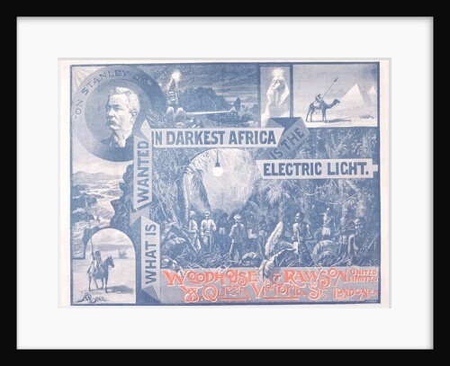 What Is Wanted In Darkest Africa Is The Electric Light by Arthur Snell