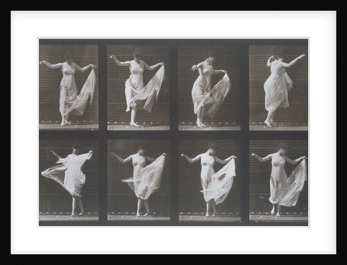 Dancing Girl, Animal Locomotion by Eadweard Muybridge