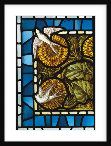 Stained glass panel by Carl Almquist