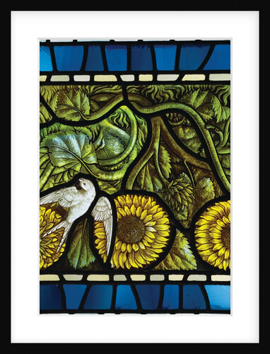 Stained glass panel by Carl Almquist