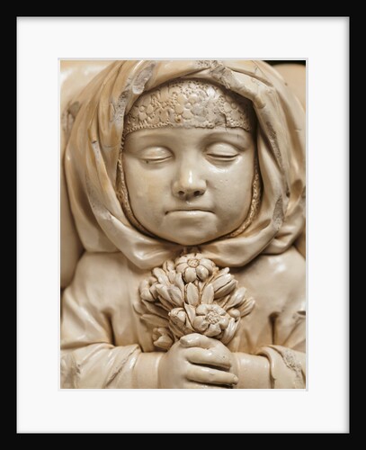 Figure of a young girl dead. London, England, 1673 by Unknown