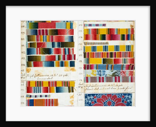 Pattern Book. Norwich, England, 1763 by John Kelly