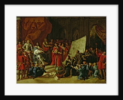 Charles II Giving Audience at Christ's Hospital by Antonio Verrio