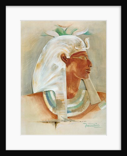 Head of Queen Hatshepsut by Howard Carter