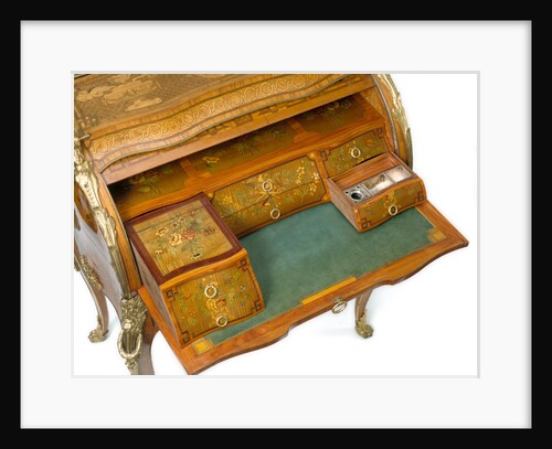 Top desk and Dressing table. Paris, France, late 18th century by Anonymous