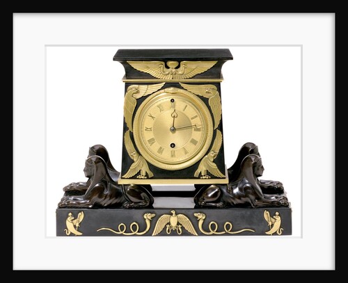Mantle Clock by Benjamin Lewis Vulliamy