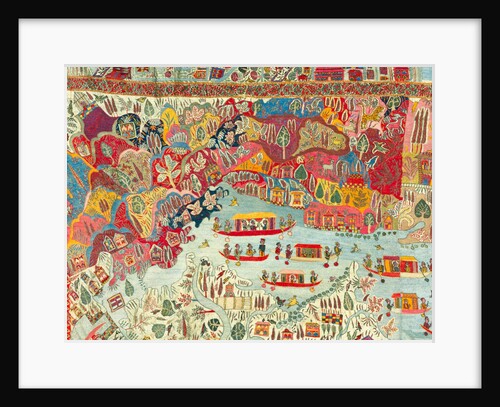 Shawl, detail by Anonymous