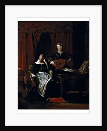 Queen Katherine & Patience by Charles Robert Leslie