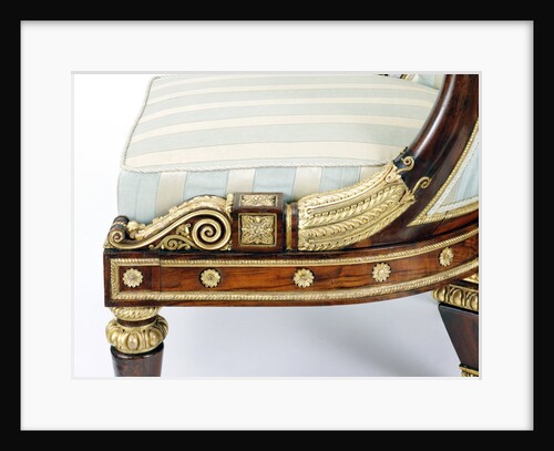 Bergere chair, detail by Benjamin Dean Wyatt