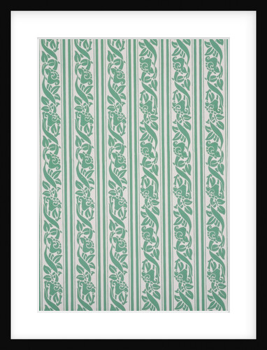 Lily Borders wallpaper by John Henry Dearle