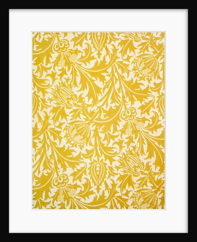 Thistle wallpaper by William Morris
