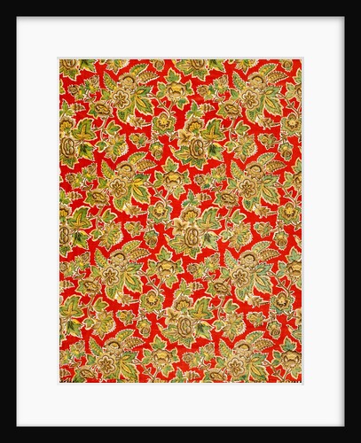 Floral pattern, furnishing fabric by Pincott