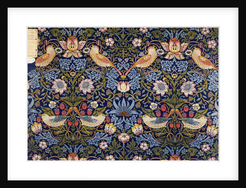 Strawberry Thief furnishing fabric by William Morris
