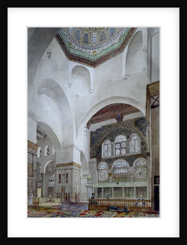 Interior of the Great Mosque of the Omeiyades, Damascus by Richard Phené Spiers