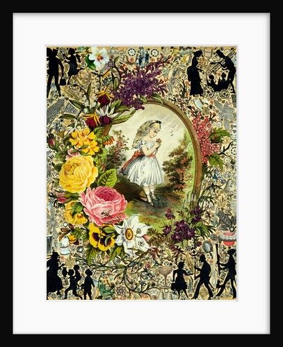Girl Holding a Posy by Unknown