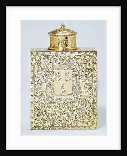 Tea caddy by Isaac Liger