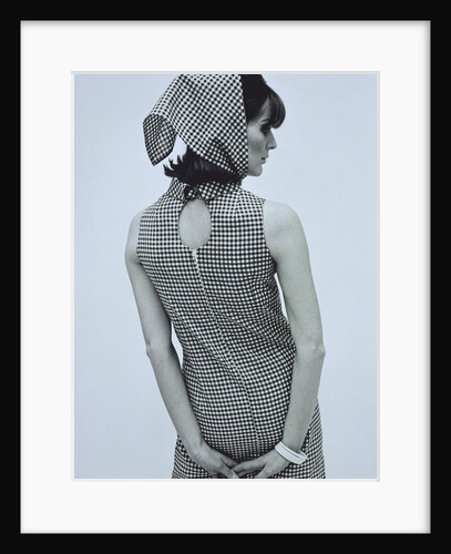 Paulene Stone in a Biba dress by John French