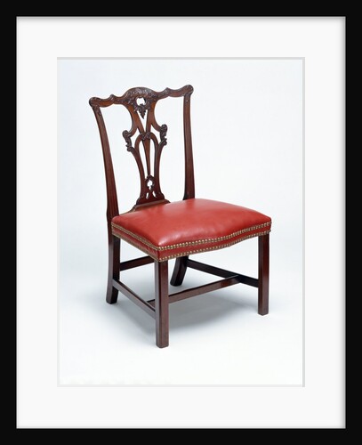 Chair, after Chippendale. England, mid-18th century by Unknown
