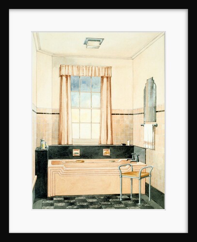 Design for a Jazz Bathroom by Unknown