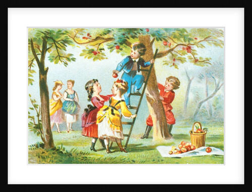 Victorian Christmas Card. England, 19th century by Anonymous