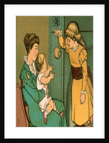 Victorian Christmas Card. England, 19th century by Anonymous