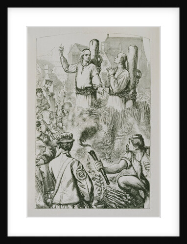 The Burning of Latimer and Ridley at Oxford by Anonymous