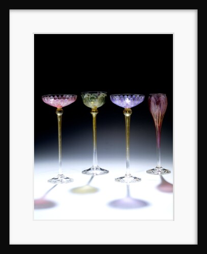 Stemmed Drinking Glasses by Ludwig Sutterlin