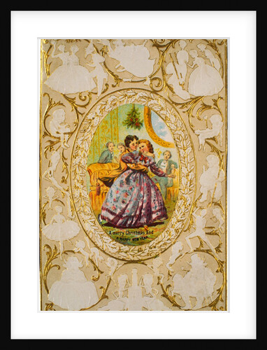 Victorian Christmas Card. England, 19th century by Anonymous