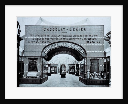 Exhibition of Chocolate Menier at the Franco-British Exhibitio by Anonymous