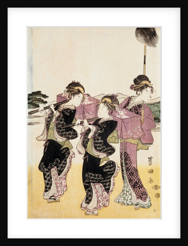 Daimijo's Travelling Procession by Utagawa Toyokuni