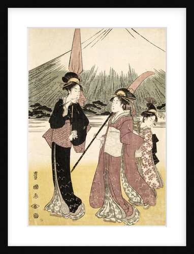 Daimijo's Travelling Procession by Utagawa Toyokuni