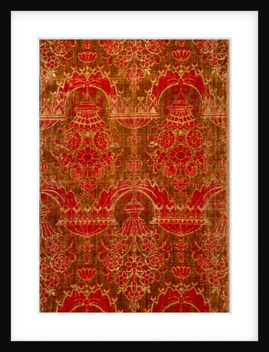 Textile, detail.  Netherlands, early 18th century by Unknown