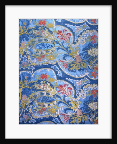 Dress fabric design, detail by Unknown