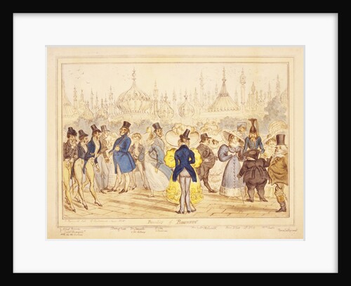 The Beauties of Brighton by Alfred Crowquill