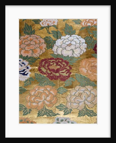 Temple altar cloth, detail. Japan, 19th century by Unknown